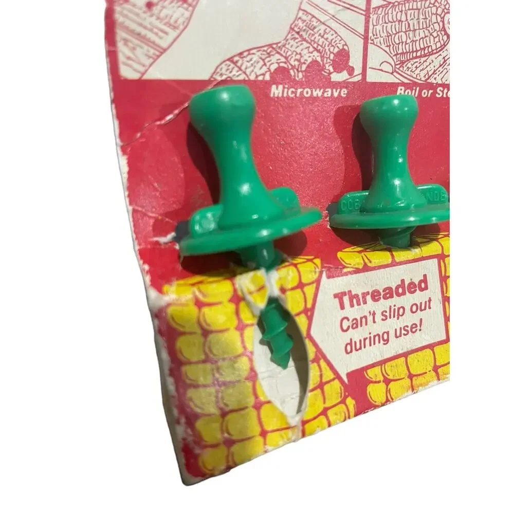 Vintage‎ Guardsman The Cob Nob Set of 4 Corn on the Cob Holders New Old Stock